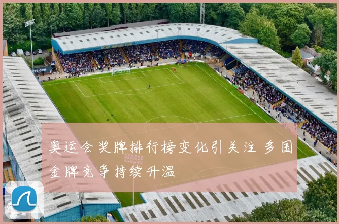 奥运会奖牌排行榜变化引关注 多国金牌竞争持续升温
